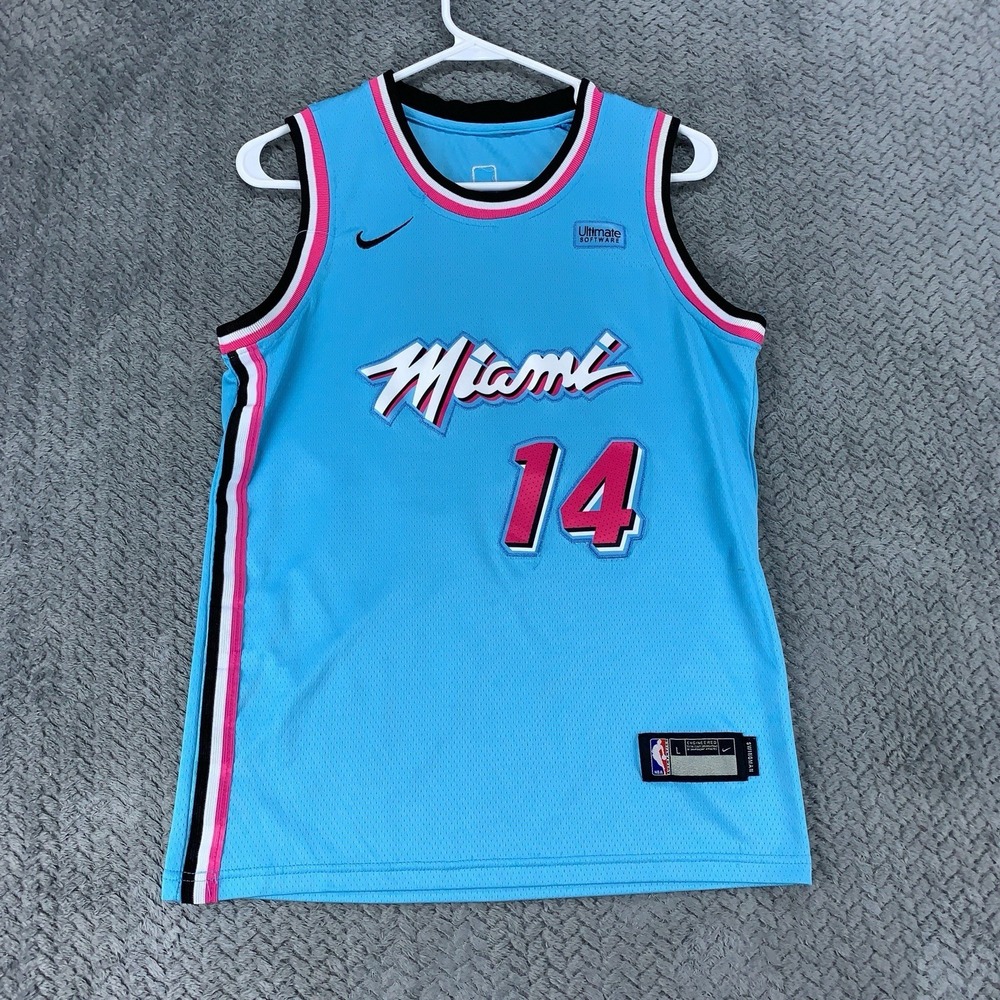 Nike Swingman Jersey Tyler Herro #14 Miami Heat Youth Size Large